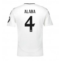 Maglia Calcio Real Madrid David Alaba #4 Prima Divisa 2024-25 Manica Corta